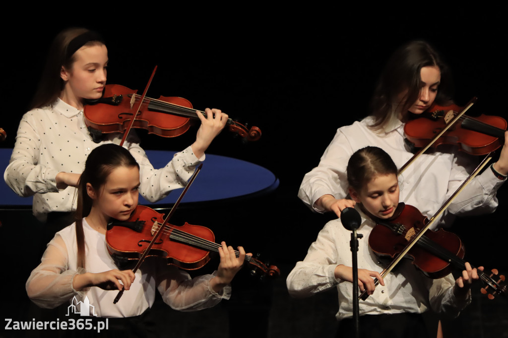 Koncert Szkoły Muzycznej w MOK Zawiercie.