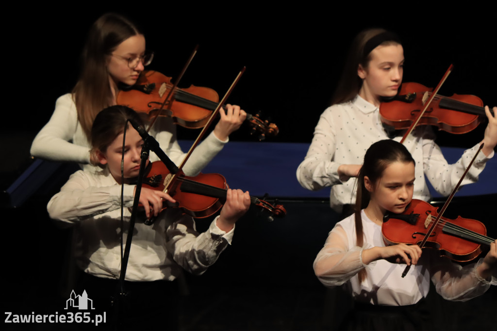 Koncert Szkoły Muzycznej w MOK Zawiercie.