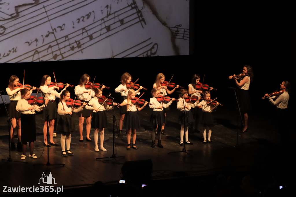 Koncert Szkoły Muzycznej w MOK Zawiercie.