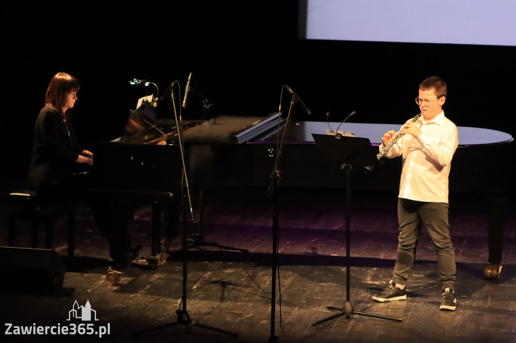 Koncert Szkoły Muzycznej w MOK Zawiercie.
