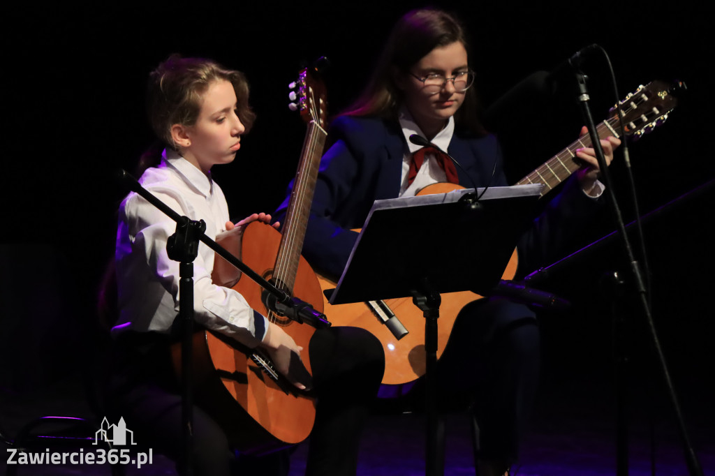 Koncert Szkoły Muzycznej w MOK Zawiercie.