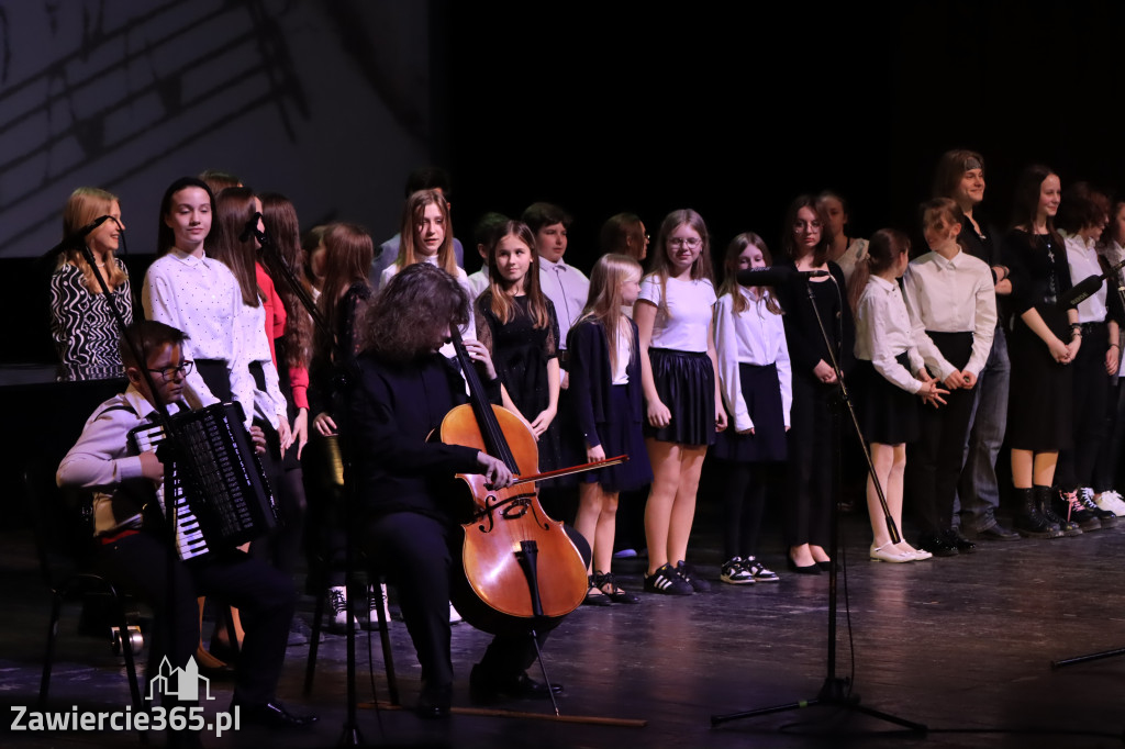 Koncert Szkoły Muzycznej w MOK Zawiercie.