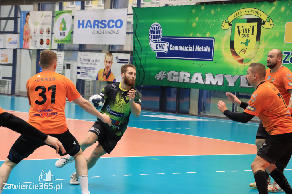 Piąte zwycięstwo z rzędu KS Viret CMC Zawiercie - KSZO Handball 29:27