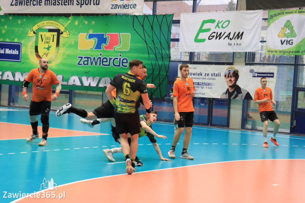 Piąte zwycięstwo z rzędu KS Viret CMC Zawiercie - KSZO Handball 29:27