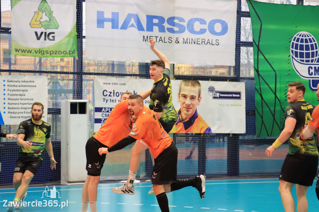 Piąte zwycięstwo z rzędu KS Viret CMC Zawiercie - KSZO Handball 29:27