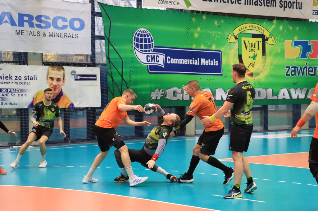 Piąte zwycięstwo z rzędu KS Viret CMC Zawiercie - KSZO Handball 29:27