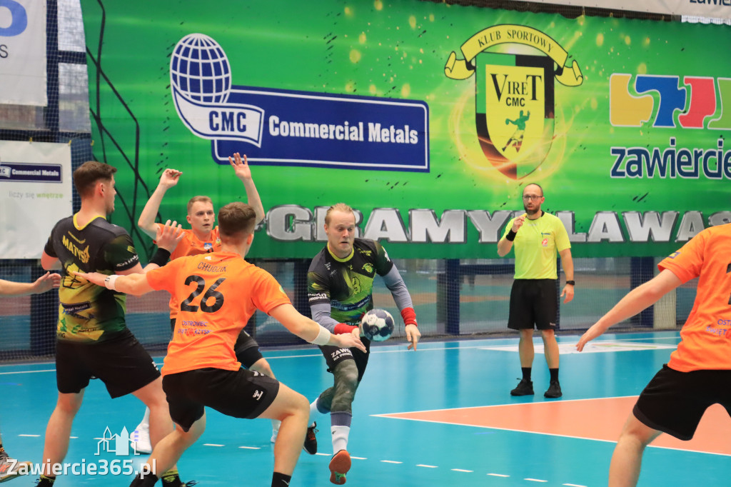 Piąte zwycięstwo z rzędu KS Viret CMC Zawiercie - KSZO Handball 29:27