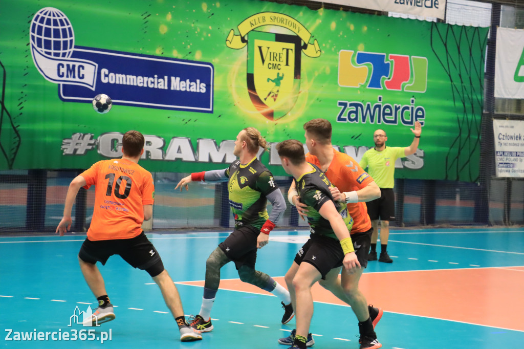 Piąte zwycięstwo z rzędu KS Viret CMC Zawiercie - KSZO Handball 29:27