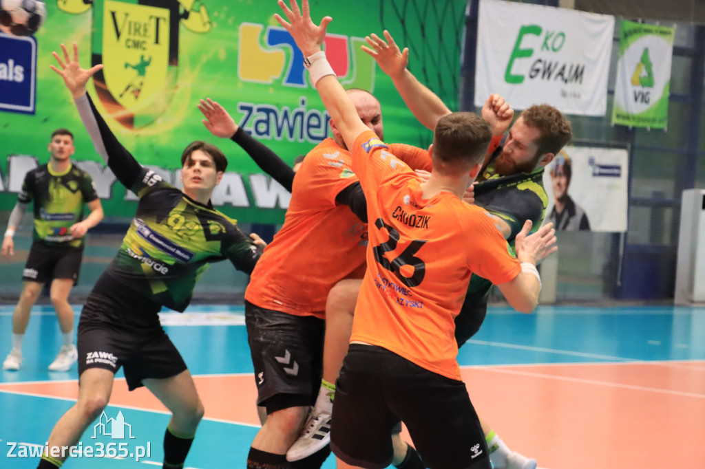 Piąte zwycięstwo z rzędu KS Viret CMC Zawiercie - KSZO Handball 29:27