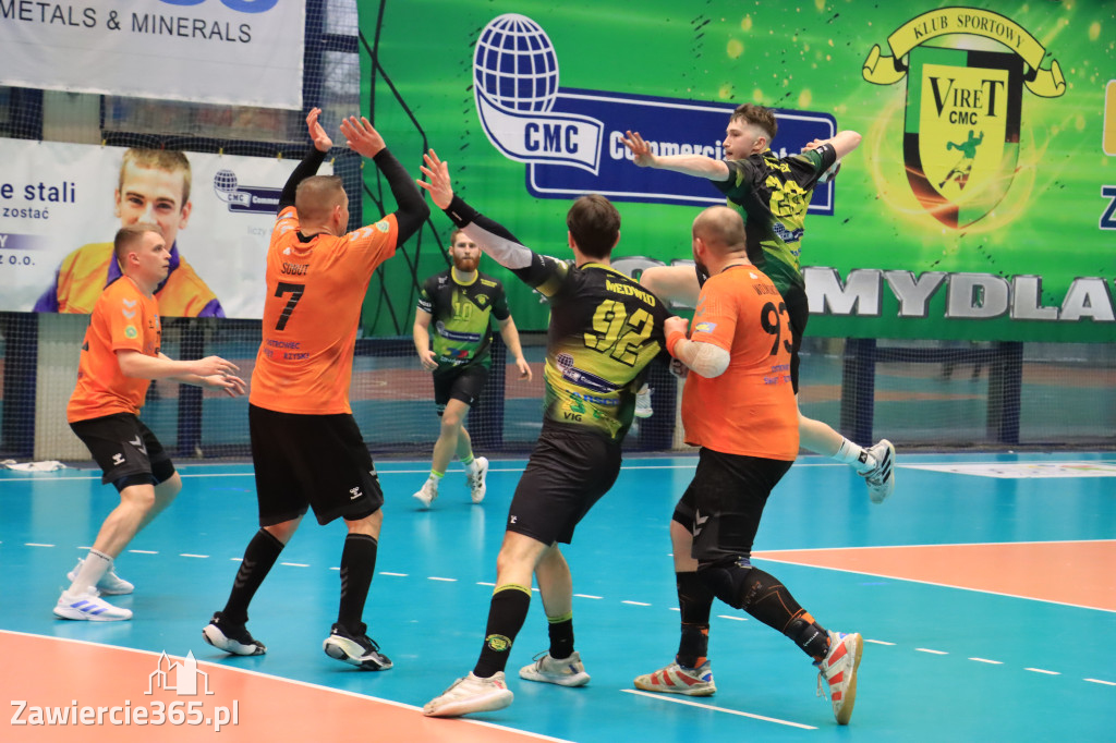 Piąte zwycięstwo z rzędu KS Viret CMC Zawiercie - KSZO Handball 29:27