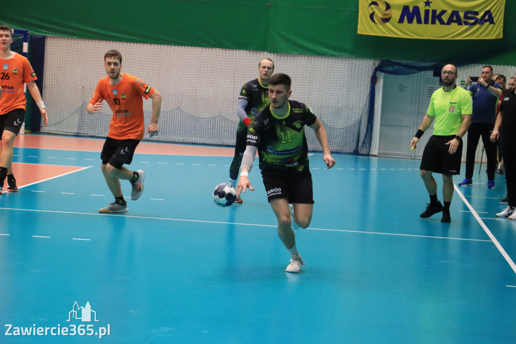 Piąte zwycięstwo z rzędu KS Viret CMC Zawiercie - KSZO Handball 29:27