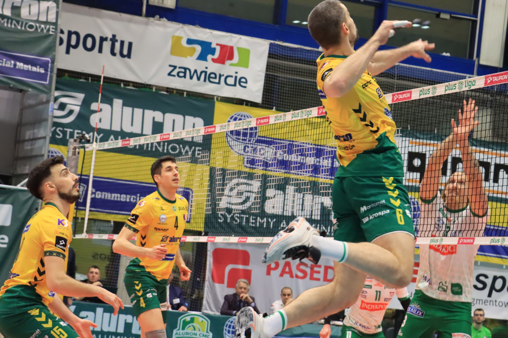 Fotorelacja: Aluron CMC Warta Zawiercie po raz drugi pokonała Indykpol AZS Olsztyn 3:0