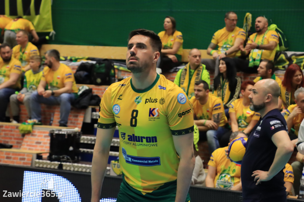Fotorelacja: Aluron CMC Warta Zawiercie po raz drugi pokonała Indykpol AZS Olsztyn 3:0