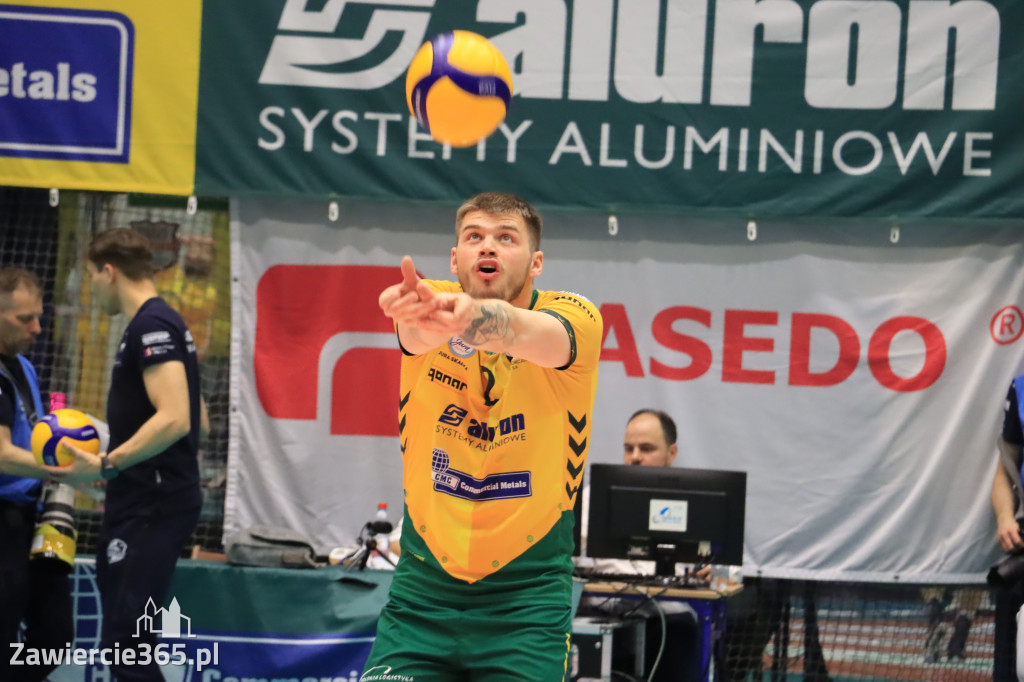 Fotorelacja: Aluron CMC Warta Zawiercie po raz drugi pokonała Indykpol AZS Olsztyn 3:0