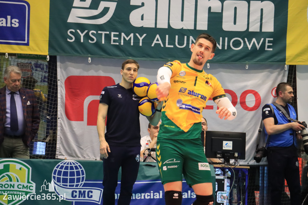 Fotorelacja: Aluron CMC Warta Zawiercie po raz drugi pokonała Indykpol AZS Olsztyn 3:0