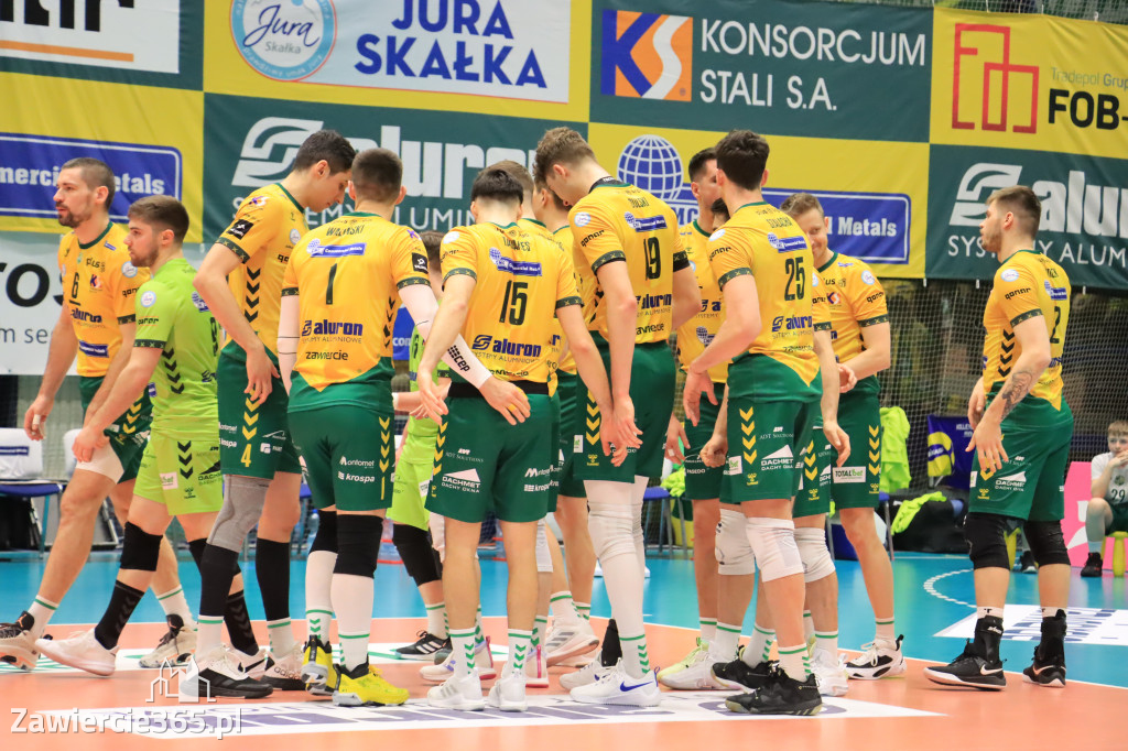 Fotorelacja: Aluron CMC Warta Zawiercie po raz drugi pokonała Indykpol AZS Olsztyn 3:0