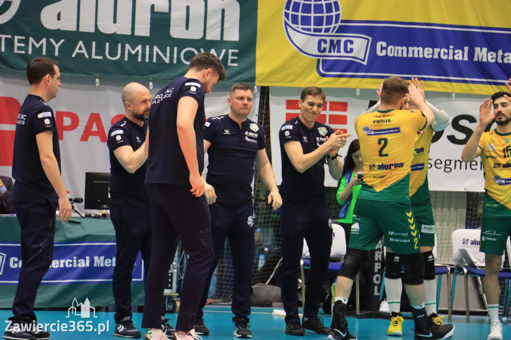 Fotorelacja: Aluron CMC Warta Zawiercie po raz drugi pokonała Indykpol AZS Olsztyn 3:0