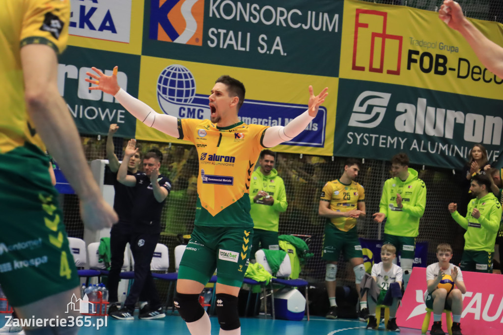 Fotorelacja: Aluron CMC Warta Zawiercie po raz drugi pokonała Indykpol AZS Olsztyn 3:0