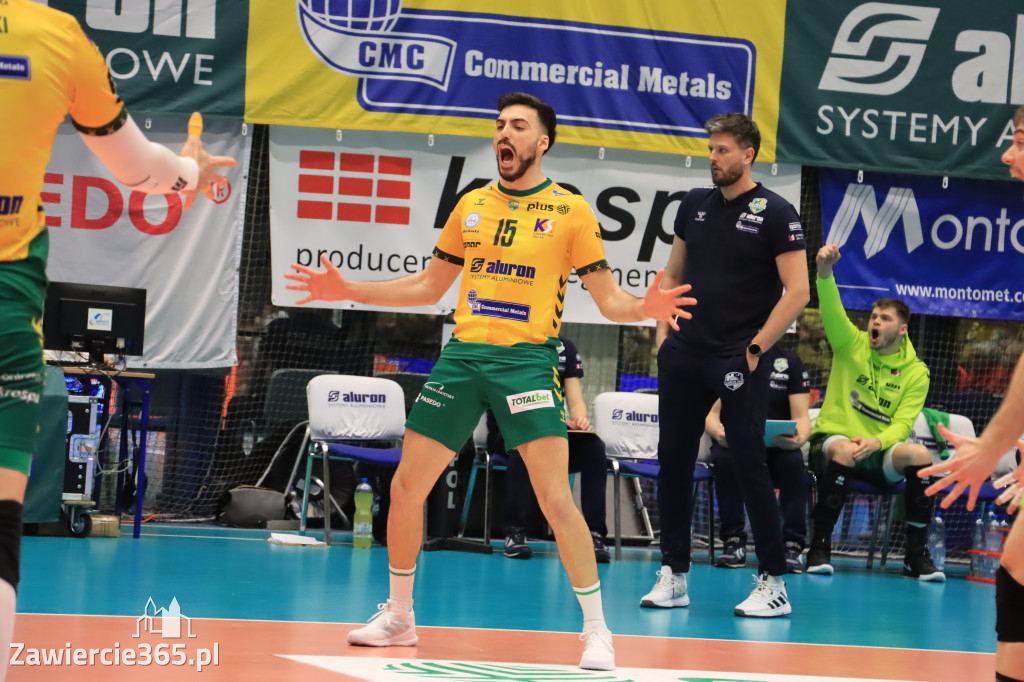 Fotorelacja: Aluron CMC Warta Zawiercie po raz drugi pokonała Indykpol AZS Olsztyn 3:0
