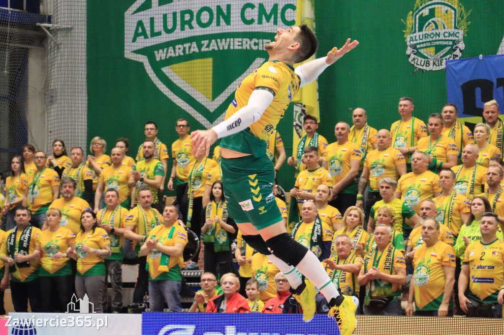 Fotorelacja: Aluron CMC Warta Zawiercie po raz drugi pokonała Indykpol AZS Olsztyn 3:0