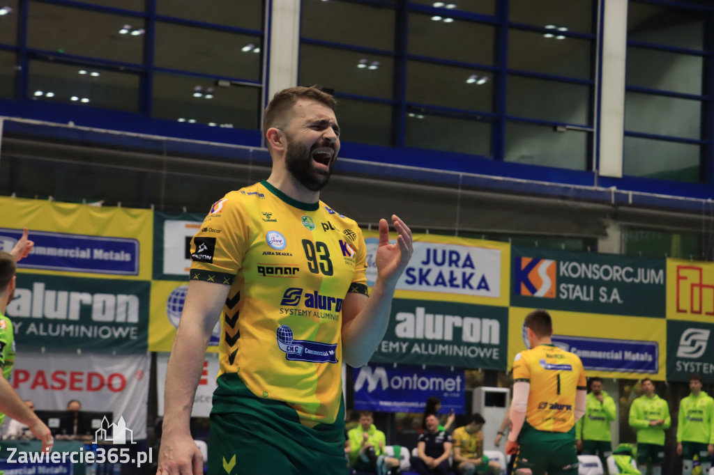 Fotorelacja: Aluron CMC Warta Zawiercie po raz drugi pokonała Indykpol AZS Olsztyn 3:0