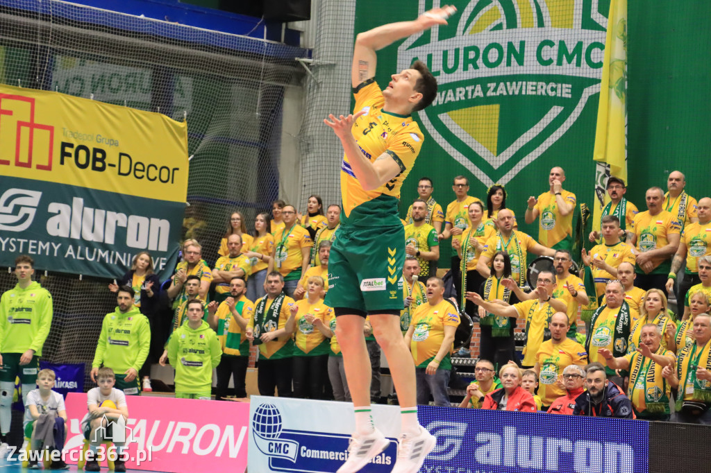 Fotorelacja: Aluron CMC Warta Zawiercie po raz drugi pokonała Indykpol AZS Olsztyn 3:0