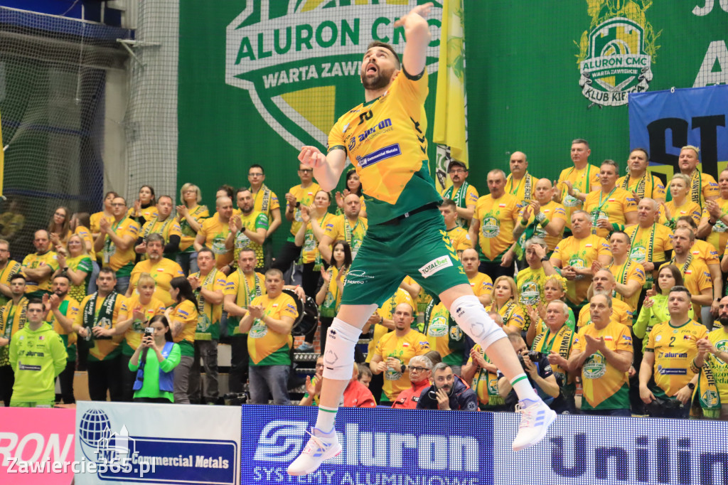 Fotorelacja: Aluron CMC Warta Zawiercie po raz drugi pokonała Indykpol AZS Olsztyn 3:0