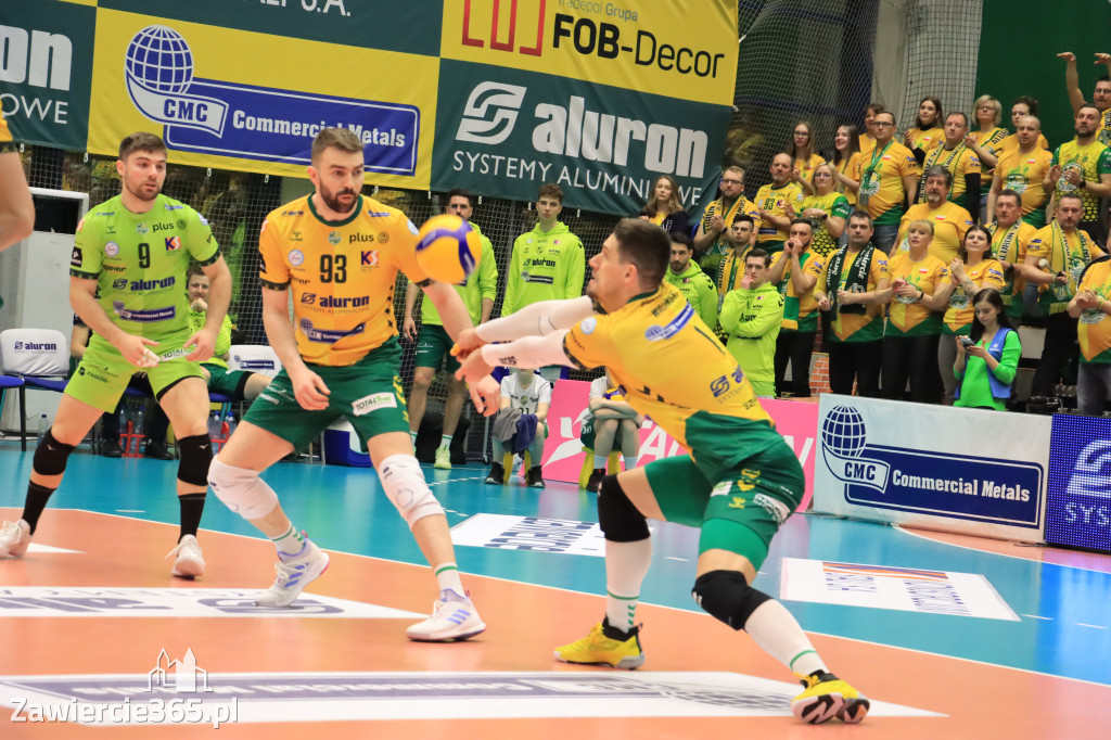 Fotorelacja: Aluron CMC Warta Zawiercie po raz drugi pokonała Indykpol AZS Olsztyn 3:0