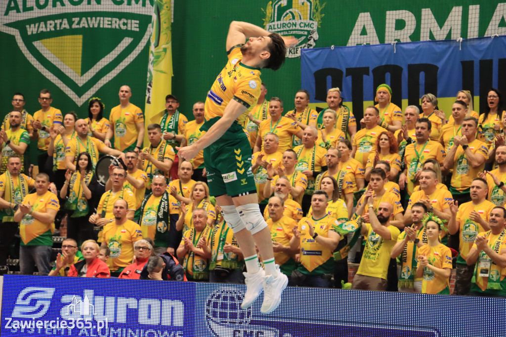 Fotorelacja: Aluron CMC Warta Zawiercie po raz drugi pokonała Indykpol AZS Olsztyn 3:0