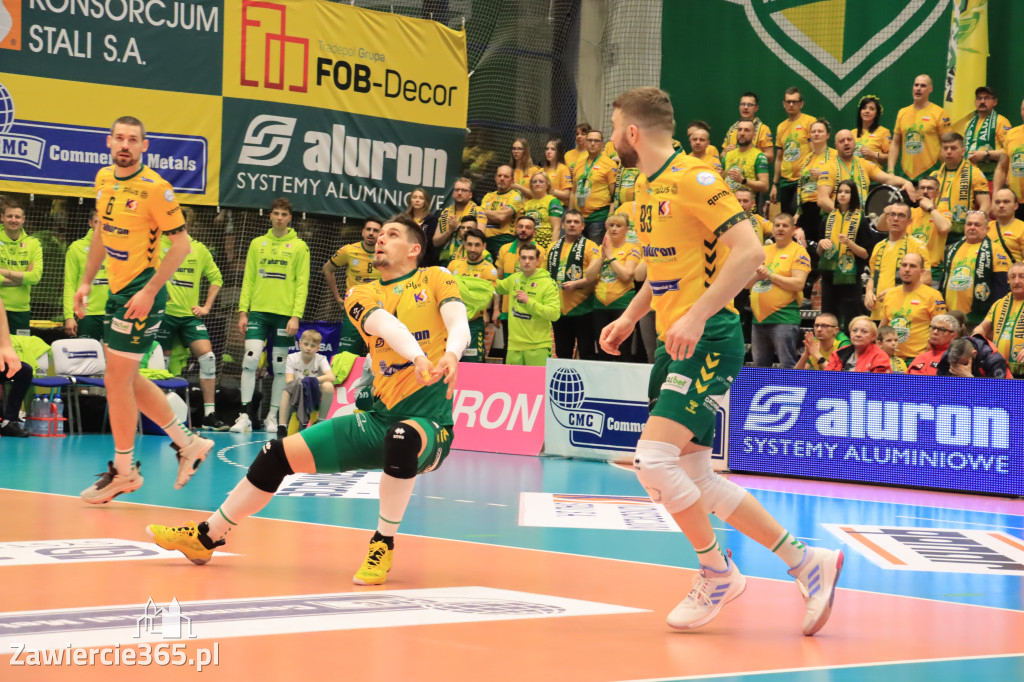 Fotorelacja: Aluron CMC Warta Zawiercie po raz drugi pokonała Indykpol AZS Olsztyn 3:0