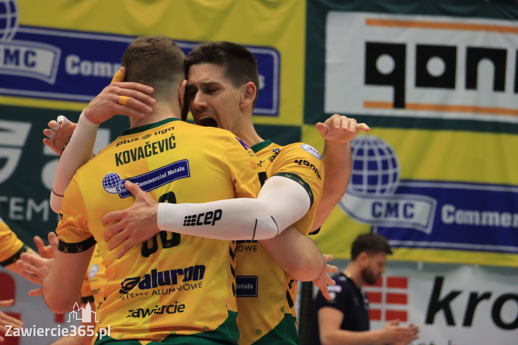 Fotorelacja: Aluron CMC Warta Zawiercie po raz drugi pokonała Indykpol AZS Olsztyn 3:0
