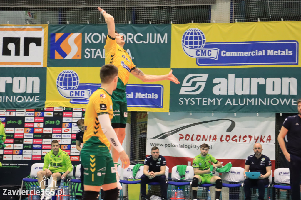 Fotorelacja: Aluron CMC Warta Zawiercie po raz drugi pokonała Indykpol AZS Olsztyn 3:0