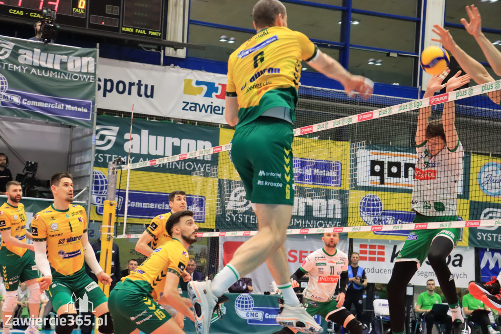 Fotorelacja: Aluron CMC Warta Zawiercie po raz drugi pokonała Indykpol AZS Olsztyn 3:0
