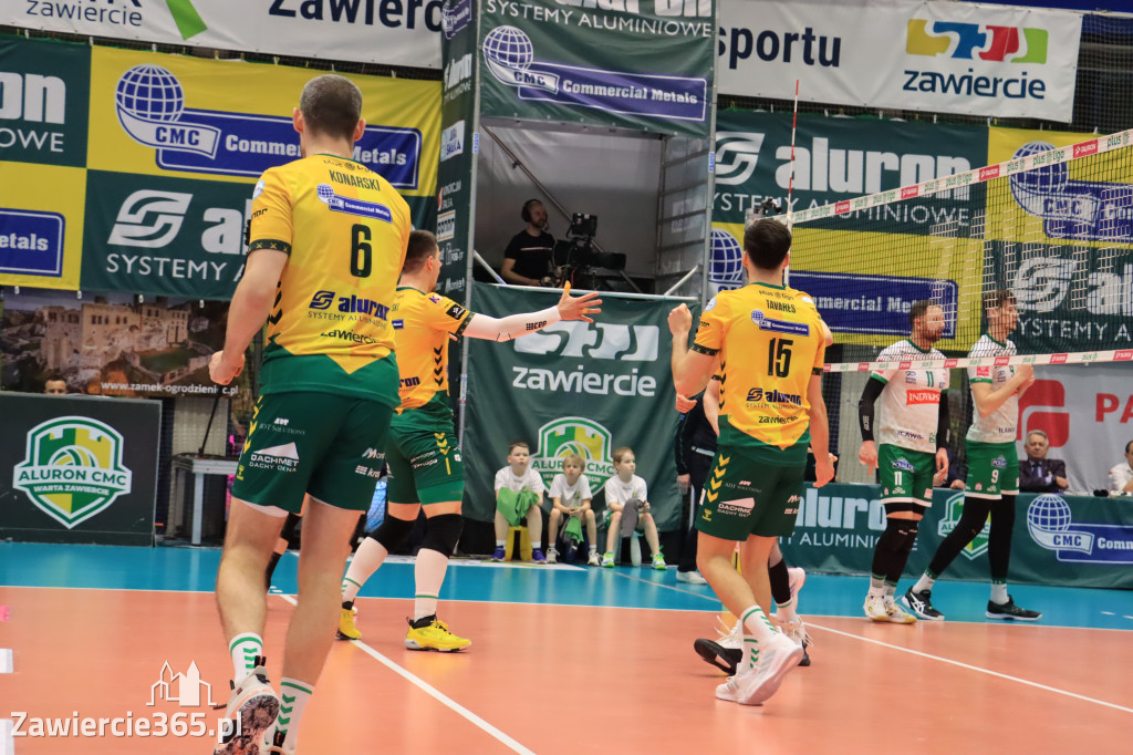 Fotorelacja: Aluron CMC Warta Zawiercie po raz drugi pokonała Indykpol AZS Olsztyn 3:0