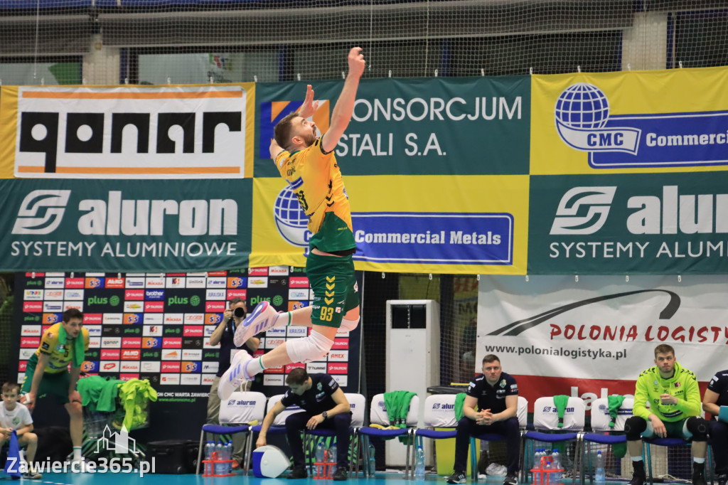 Fotorelacja: Aluron CMC Warta Zawiercie po raz drugi pokonała Indykpol AZS Olsztyn 3:0