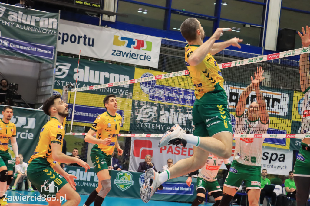 Fotorelacja: Aluron CMC Warta Zawiercie po raz drugi pokonała Indykpol AZS Olsztyn 3:0