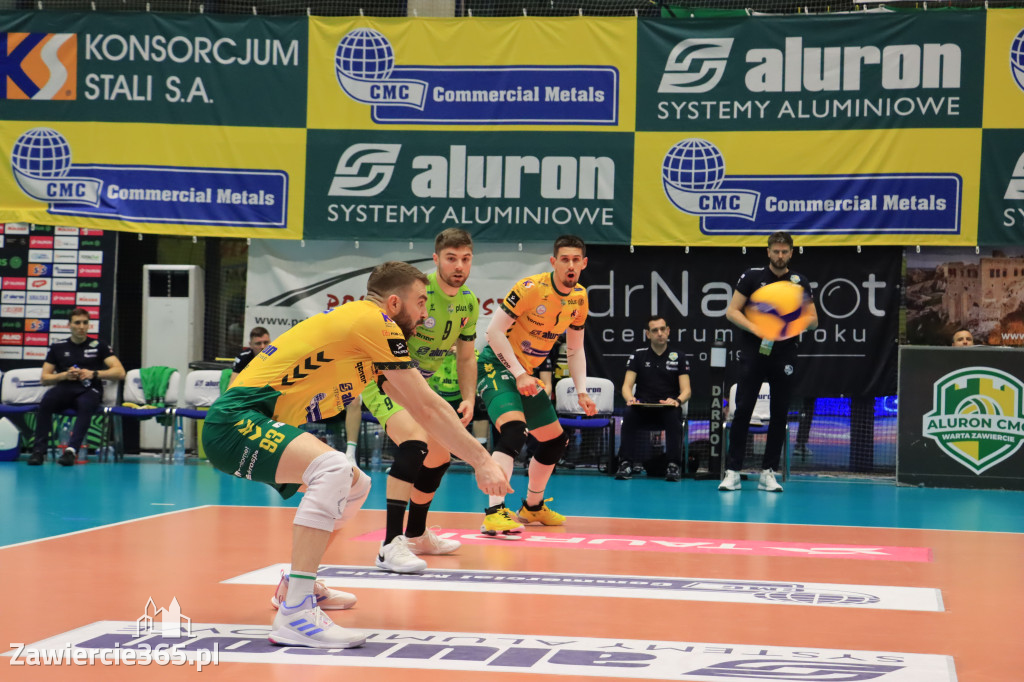 Fotorelacja: Aluron CMC Warta Zawiercie po raz drugi pokonała Indykpol AZS Olsztyn 3:0