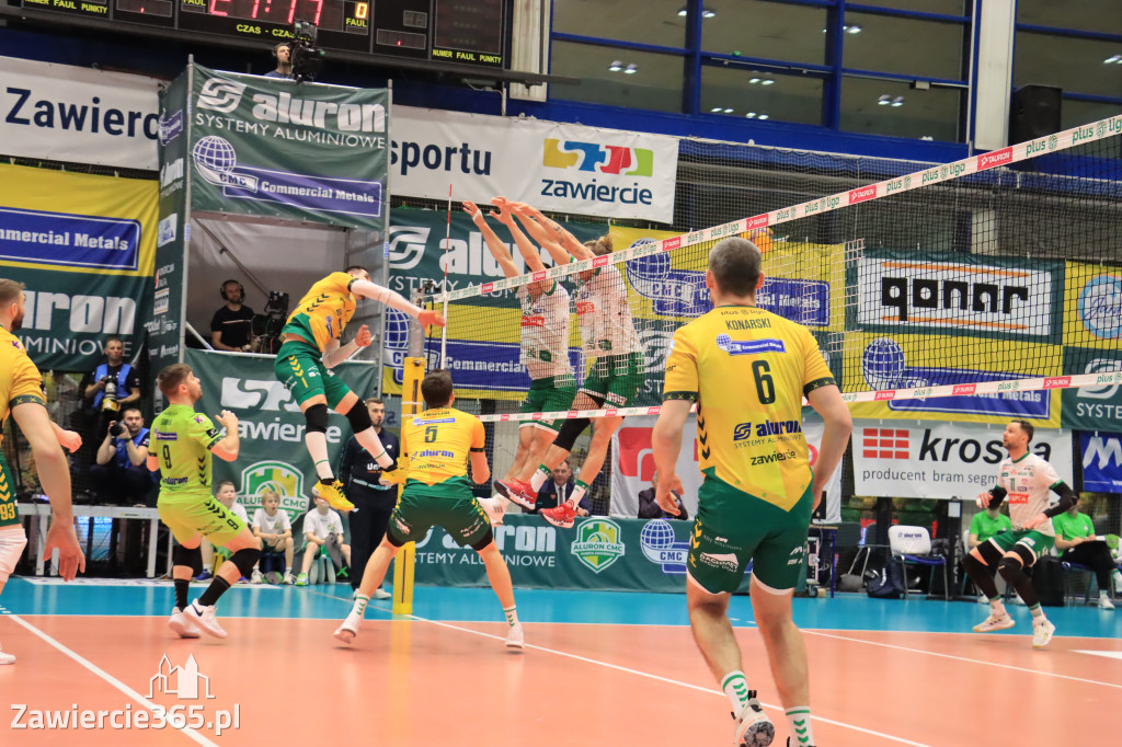 Fotorelacja: Aluron CMC Warta Zawiercie po raz drugi pokonała Indykpol AZS Olsztyn 3:0