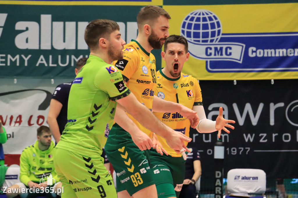 Fotorelacja: Aluron CMC Warta Zawiercie po raz drugi pokonała Indykpol AZS Olsztyn 3:0