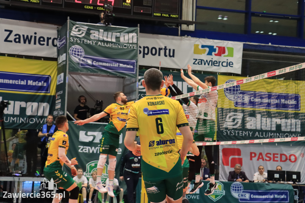 Fotorelacja: Aluron CMC Warta Zawiercie po raz drugi pokonała Indykpol AZS Olsztyn 3:0