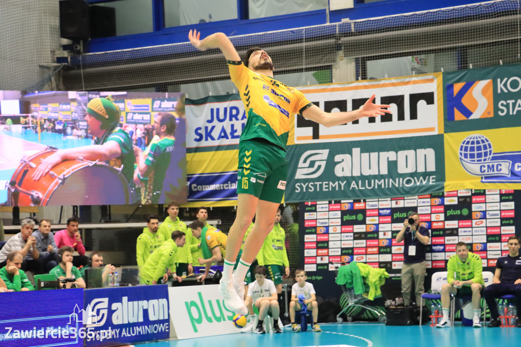 Fotorelacja: Aluron CMC Warta Zawiercie po raz drugi pokonała Indykpol AZS Olsztyn 3:0