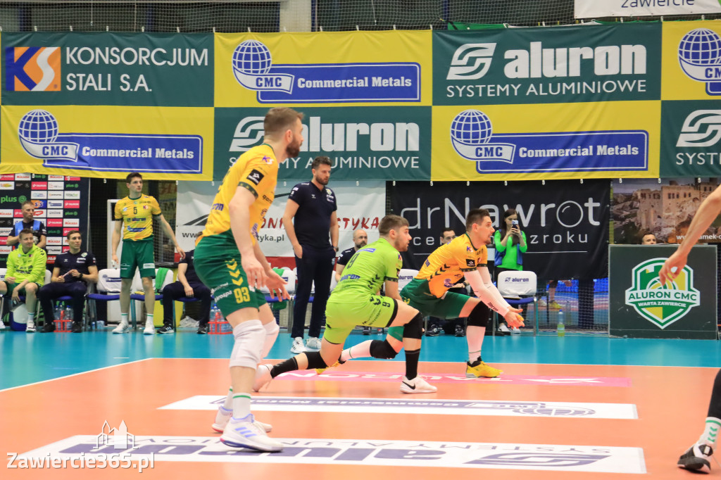 Fotorelacja: Aluron CMC Warta Zawiercie po raz drugi pokonała Indykpol AZS Olsztyn 3:0