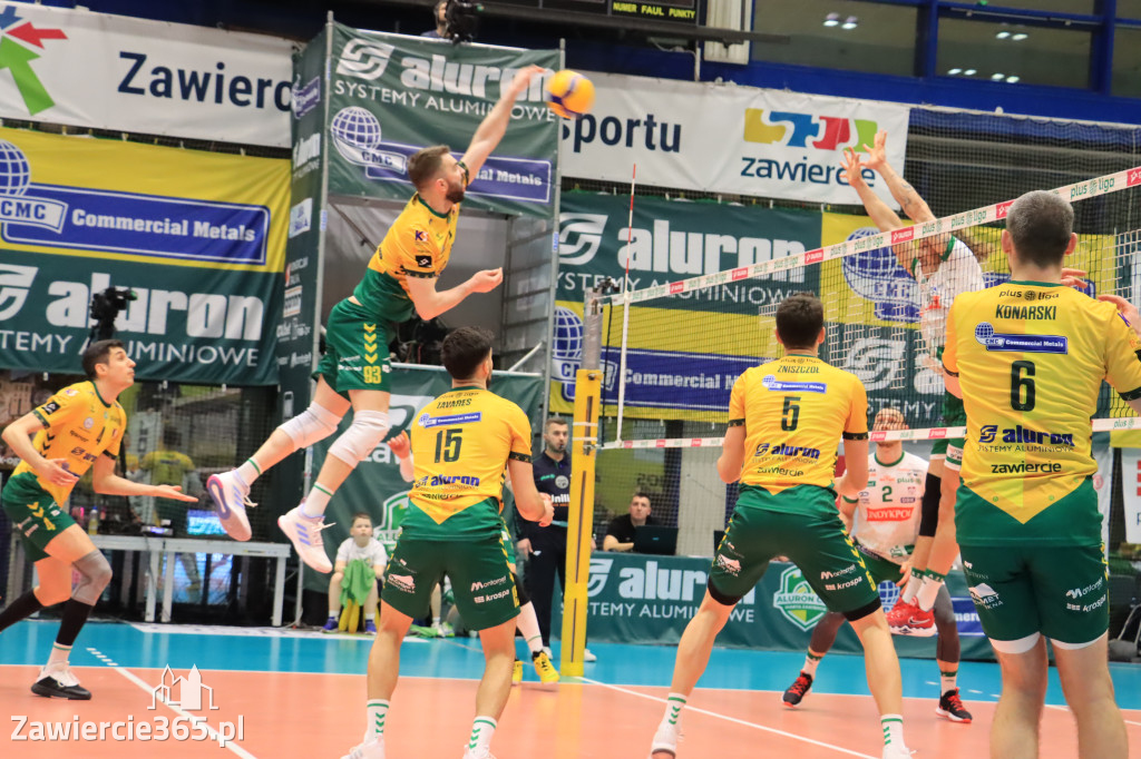 Fotorelacja: Aluron CMC Warta Zawiercie po raz drugi pokonała Indykpol AZS Olsztyn 3:0