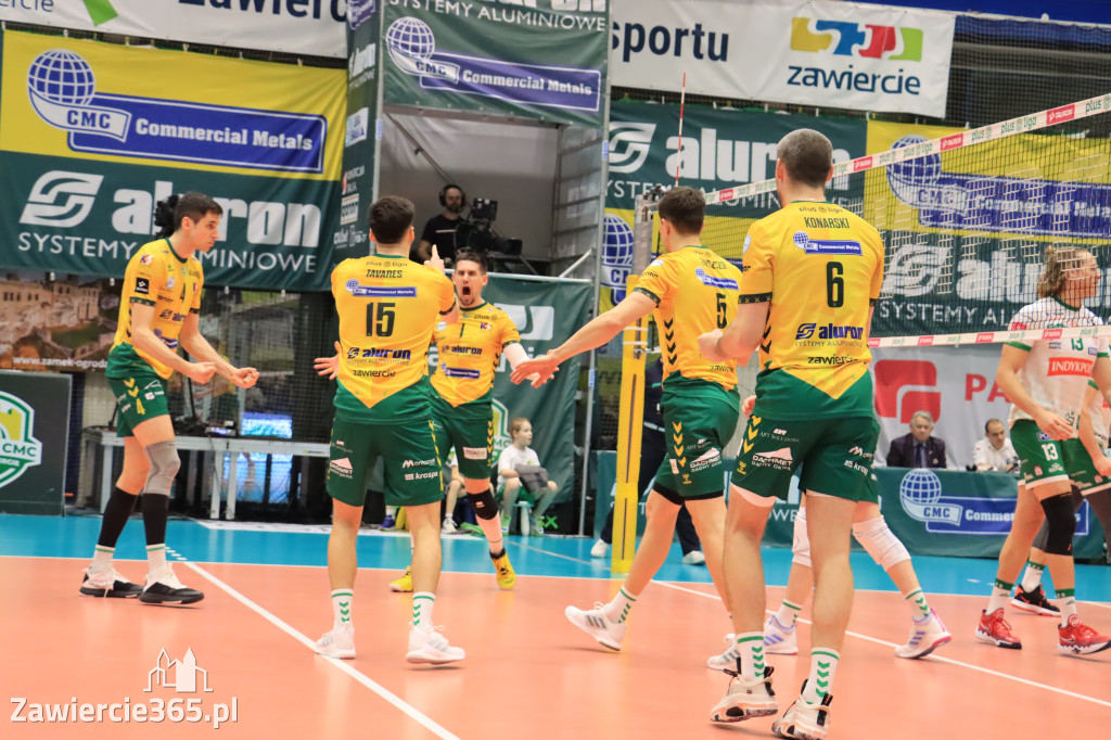 Fotorelacja: Aluron CMC Warta Zawiercie po raz drugi pokonała Indykpol AZS Olsztyn 3:0