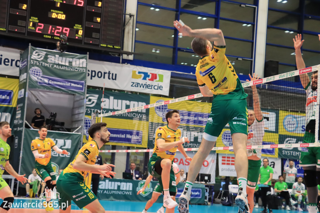 Fotorelacja: Aluron CMC Warta Zawiercie po raz drugi pokonała Indykpol AZS Olsztyn 3:0