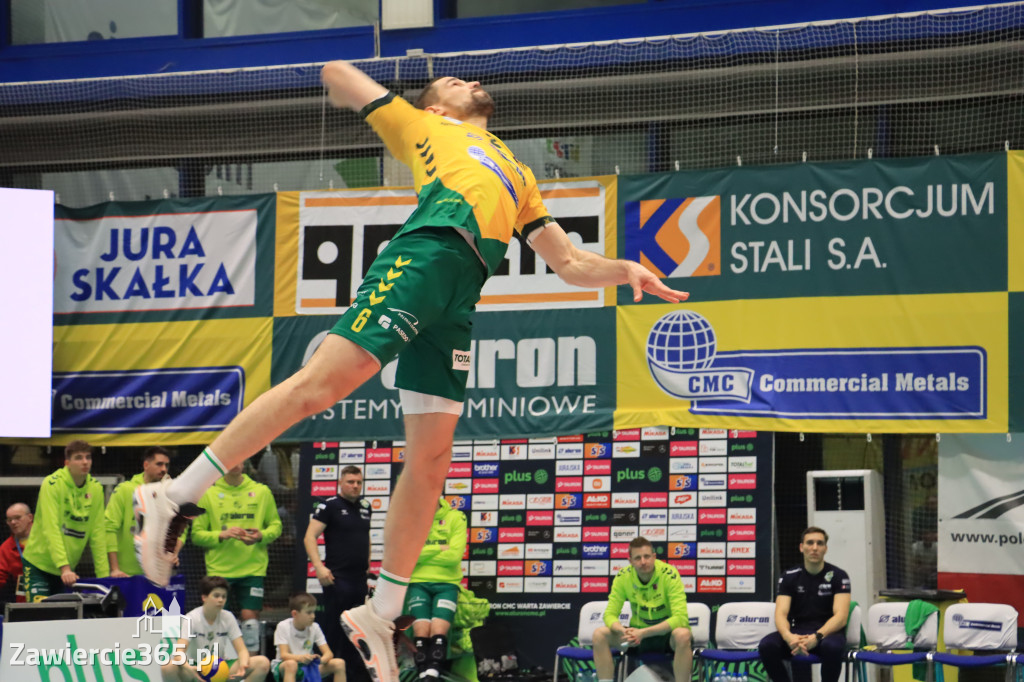 Fotorelacja: Aluron CMC Warta Zawiercie po raz drugi pokonała Indykpol AZS Olsztyn 3:0