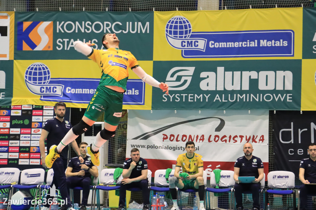 Fotorelacja: Aluron CMC Warta Zawiercie po raz drugi pokonała Indykpol AZS Olsztyn 3:0
