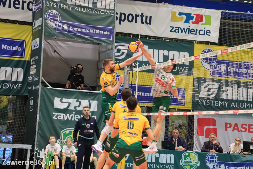 Fotorelacja: Aluron CMC Warta Zawiercie po raz drugi pokonała Indykpol AZS Olsztyn 3:0