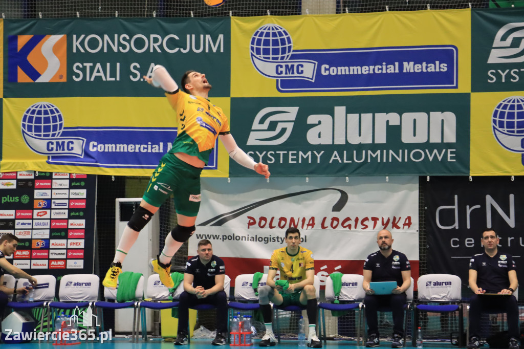Fotorelacja: Aluron CMC Warta Zawiercie po raz drugi pokonała Indykpol AZS Olsztyn 3:0