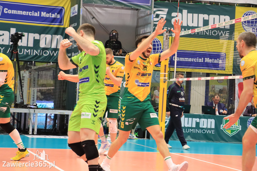 Fotorelacja: Aluron CMC Warta Zawiercie po raz drugi pokonała Indykpol AZS Olsztyn 3:0